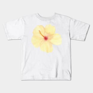 Aloalo, floral watercolor painting Kids T-Shirt